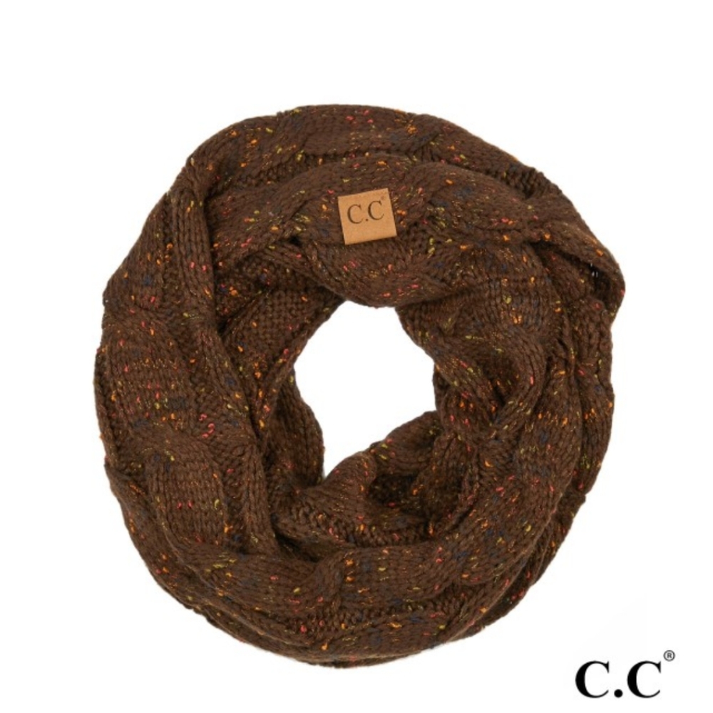 CC beanie scarf